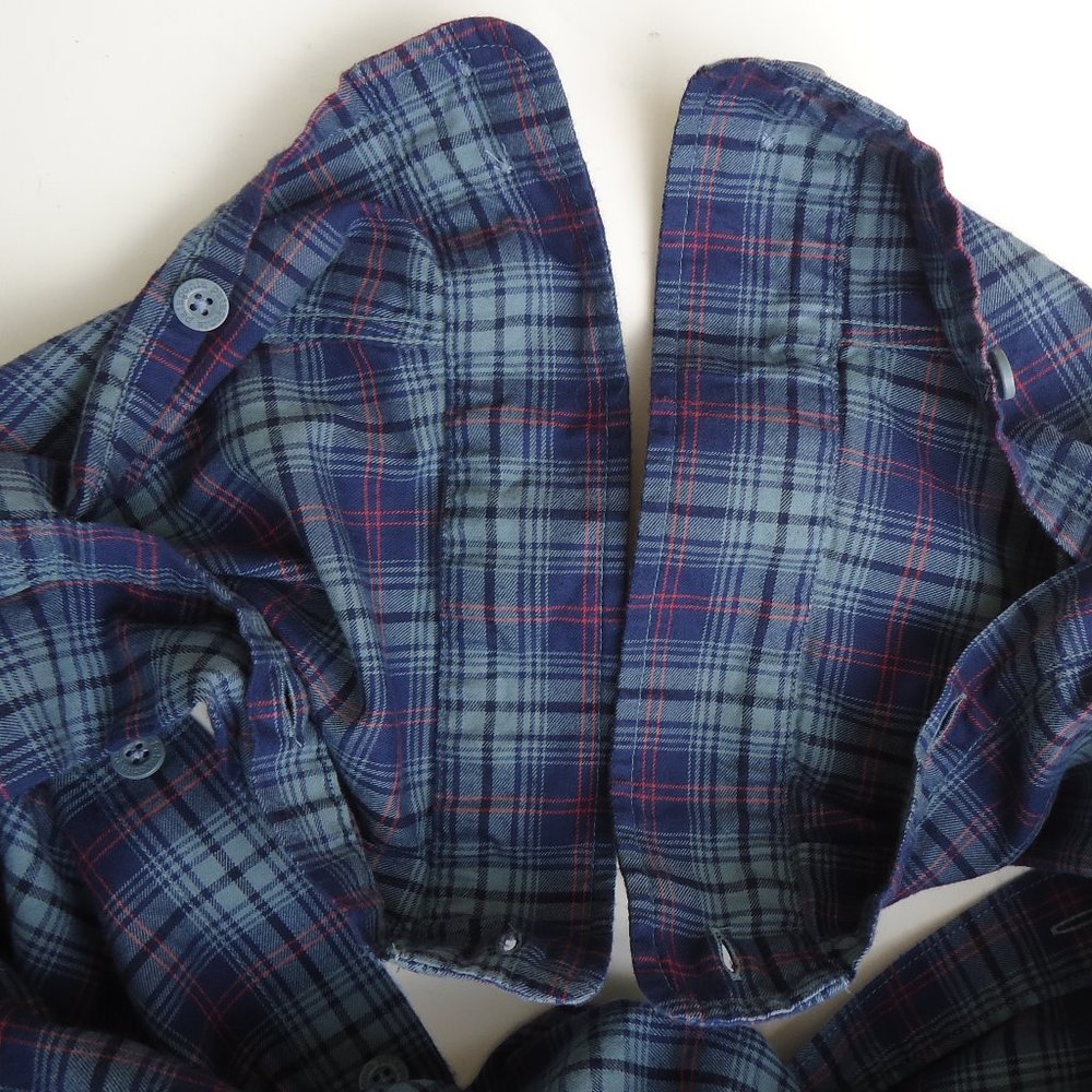 SIZE L. PATAGONIA 100% organic cotton flannel shirt. - Picture 13 of 16